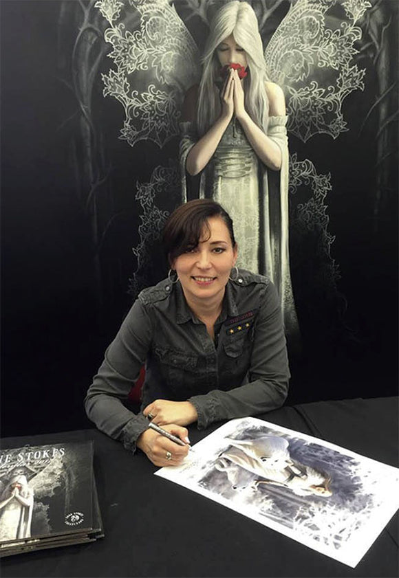 Anne Stokes, her life and art.