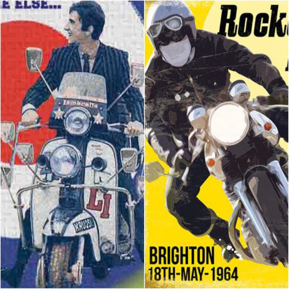⊙ Mods and Bikers Culture ⊙ The Collection