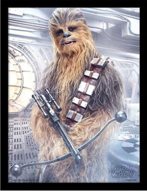 Star Wars: The Last Jedi (Chewbacca Bowcaster) Framed 30cm x 40cm Print