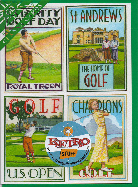 Golf Courses Greetings Card 7