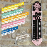 Marilyn Monroe - 'Some Like It Hot' Retro Thermometer 28cm