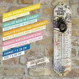 US Highways - Route 66 Bike Map, Thermometer 28cm