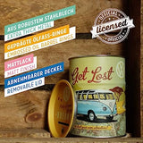VW Bulli Get Lost Oil Money Barrel, Multicoloured, 9.3 x 11.7 cm