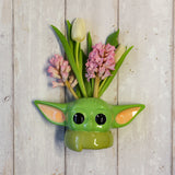 Star Wars The Child (Grogu) Wall / Desk Vase. Number 8 in the series.