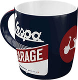 Vespa Garage Retro Coffee Mug 11.2 oz