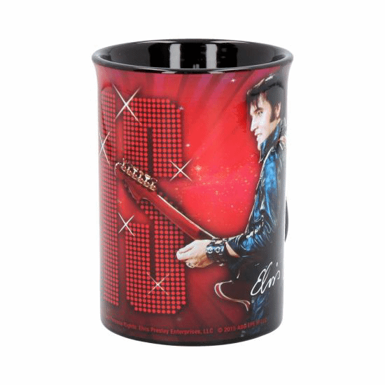 Elvis '68 Guitar Handle Mug 160z