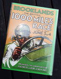 Brooklands 1000 Mile Race, Greetings Card 7" x 5"