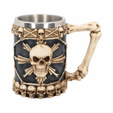 Tankard of Skulls Metal & Resin Large 16cm