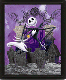 The Nightmare Before Christmas 3D Lenticular Framed Print