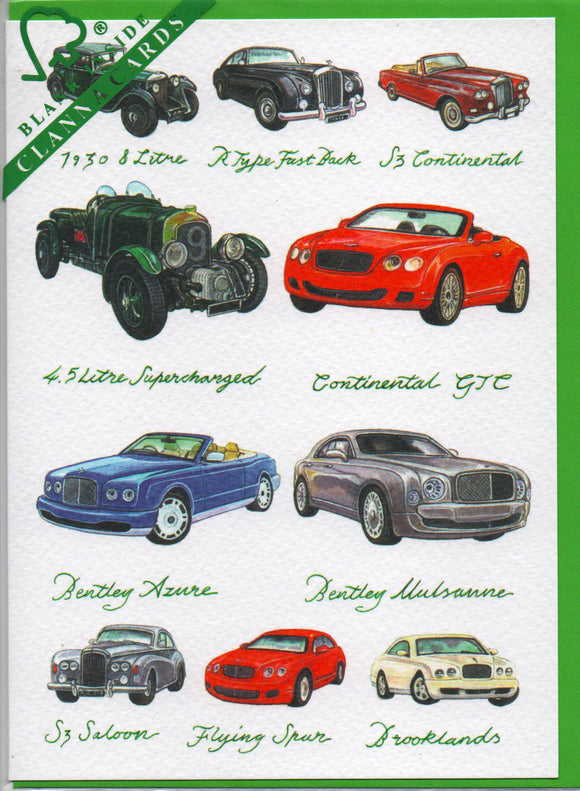 Bentleys, Greetings Card 7