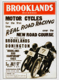 Brooklands Motorcycles Racing Greetings Card 7" x 5".
