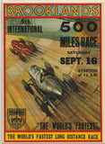 Brooklands 500 Mile Race, Greetings Card 7" x 5"