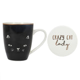 Crazy Cat Lady Mug and Coaster Set